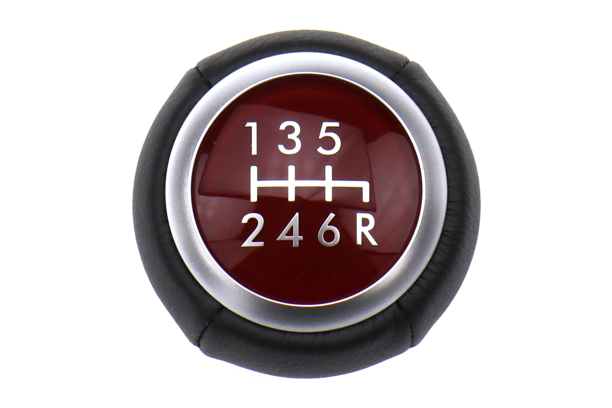 SUB35022VA010 Subaru OEM STI Leather Shift Knob Subaru 6MT Models,