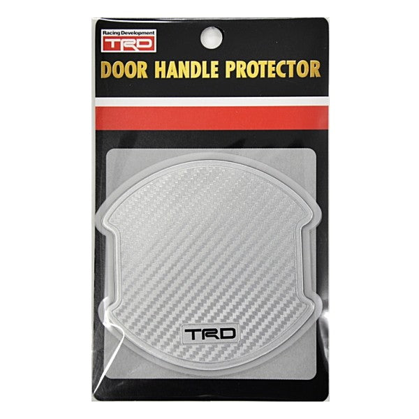TRDMS010-00029 TRD Silver Carbon Fiber Door Handle Protector Silver - 2013+ FT86,