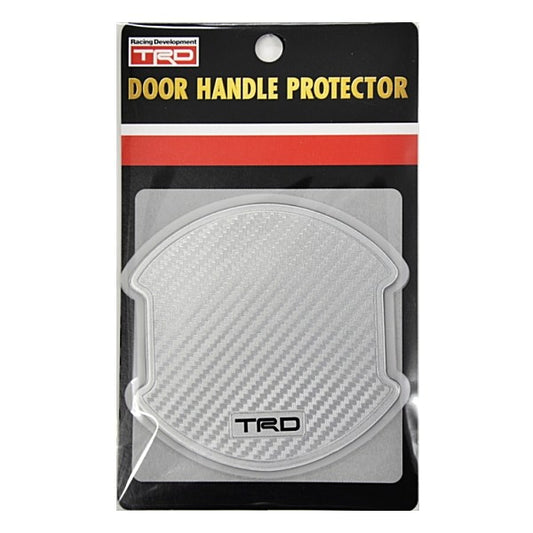 TRDMS010-00029 TRD Silver Carbon Fiber Door Handle Protector Silver - 2013+ FT86,