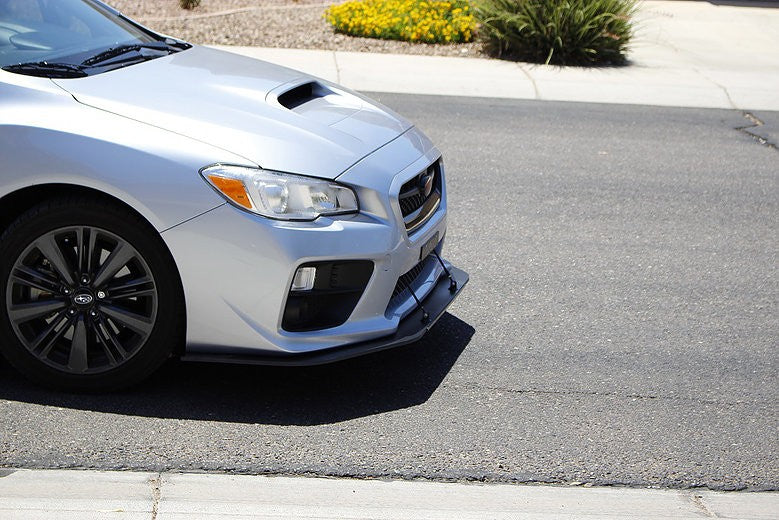 VERA0076A Verus Two Piece Front Splitter - 2015+ WRX / 2015+ STI,