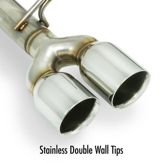 REMRO-TSSP-D Remark Axleback Exhaust for SPT - 2015-2020 WRX / STI-Stainless Steel-Double Wall,