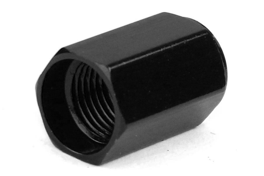 WMP45930B Wheel Mate TPMS Color Valve Step Sleeve and Cap Kit - Universal (Black),