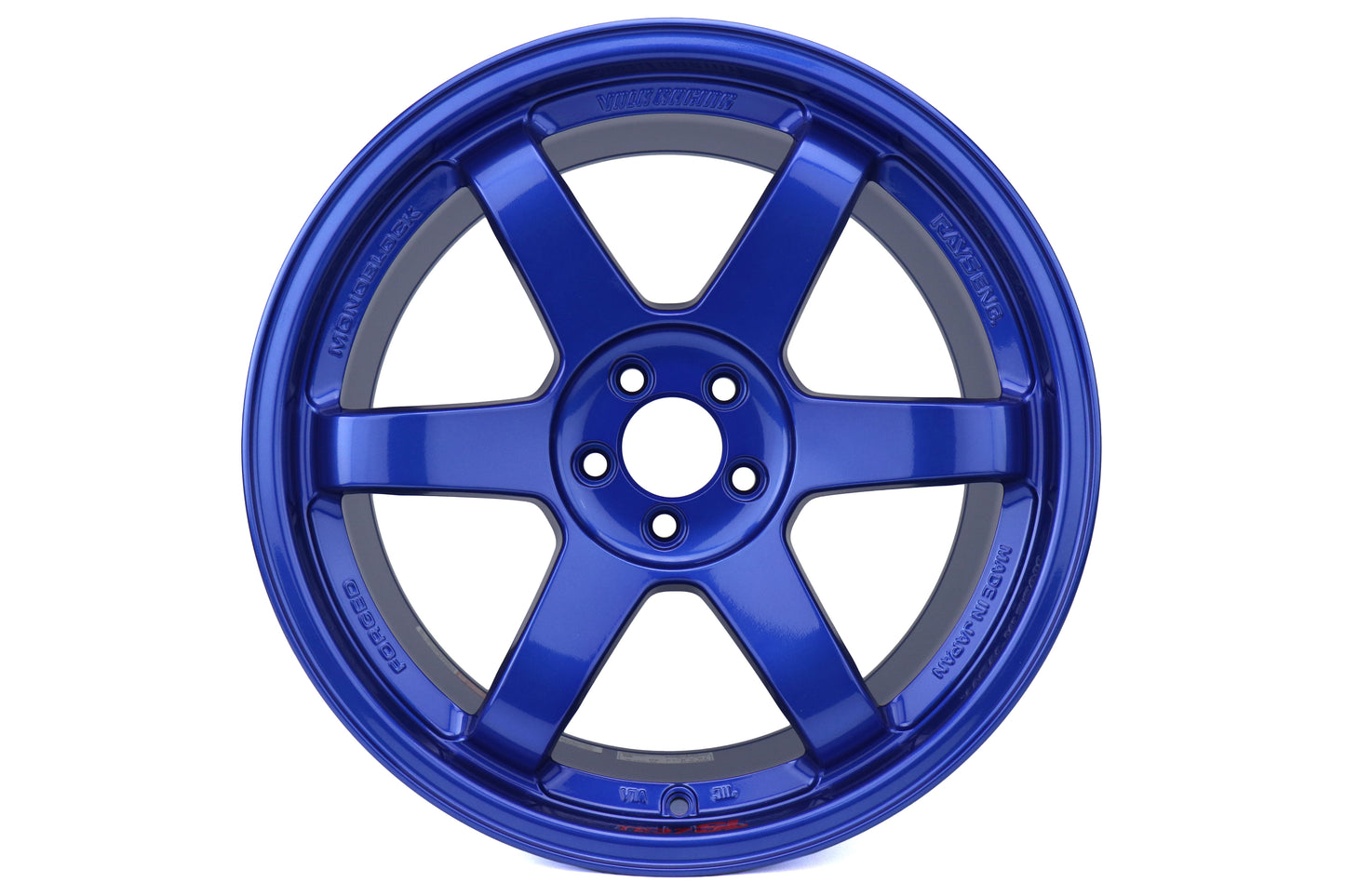 VLKWVDX40DPE Volk TE37 SL Hyper Blue 18x9.5 +40 - 2013+ FT86 / 2014+ Forester,