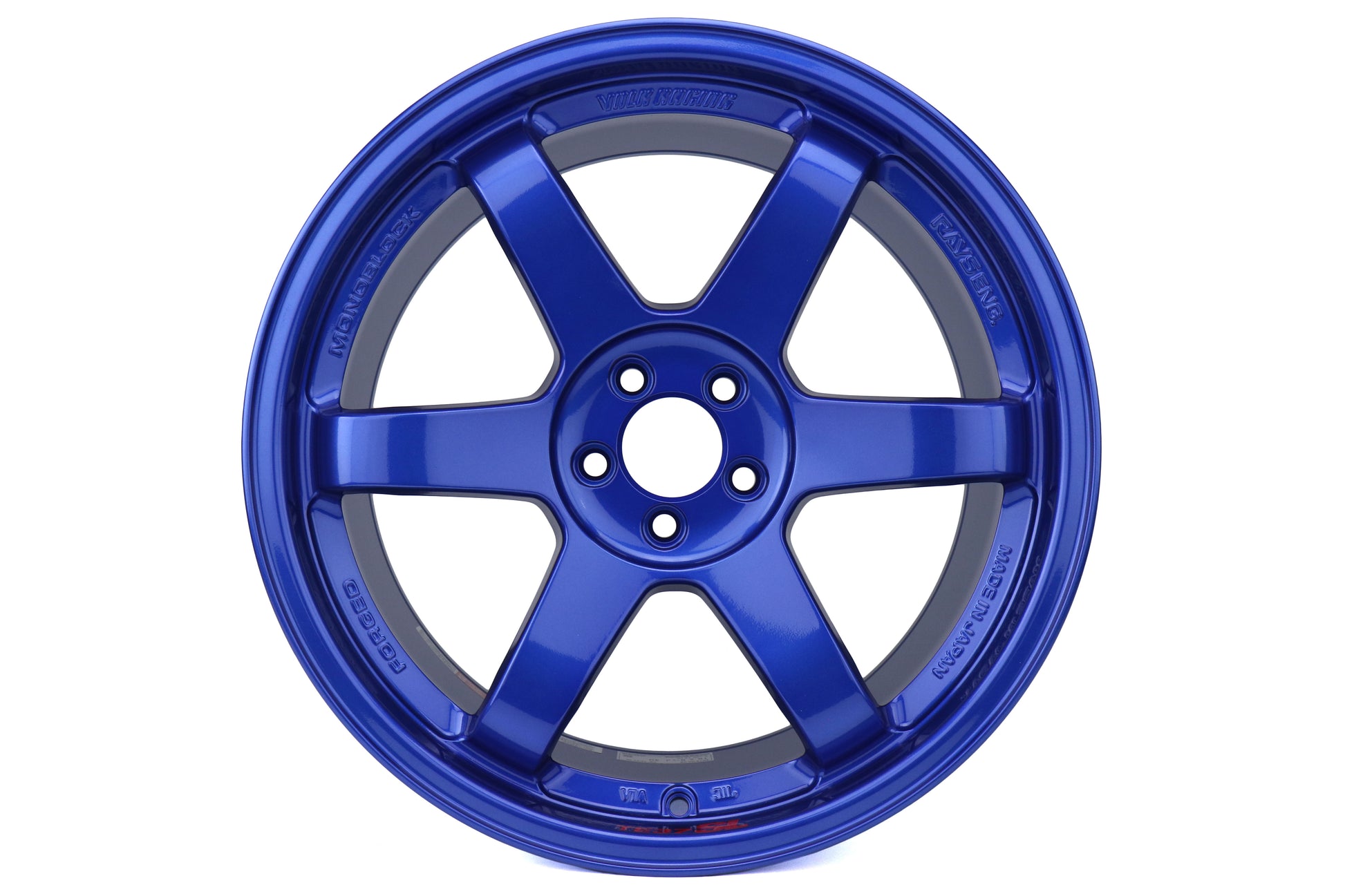 VLKWVDX40DPE Volk TE37 SL Hyper Blue 18x9.5 +40 - 2013+ FT86 / 2014+ Forester,