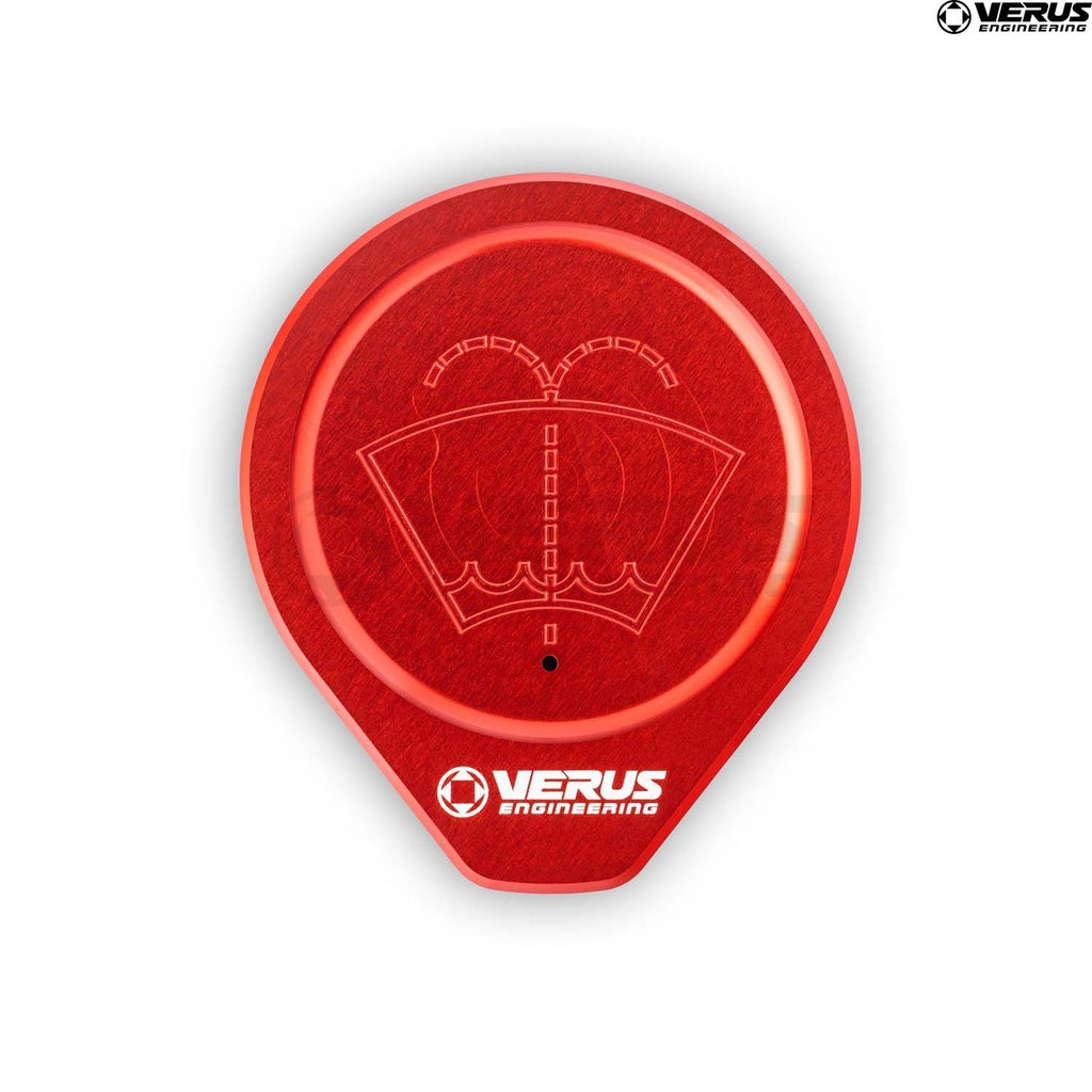 Windshield Washer Cap, Anodized Red - 2013-2024 Subaru BRZ / Toyota GR86 / Scion FRS / 2022-2024 Subaru BRZ