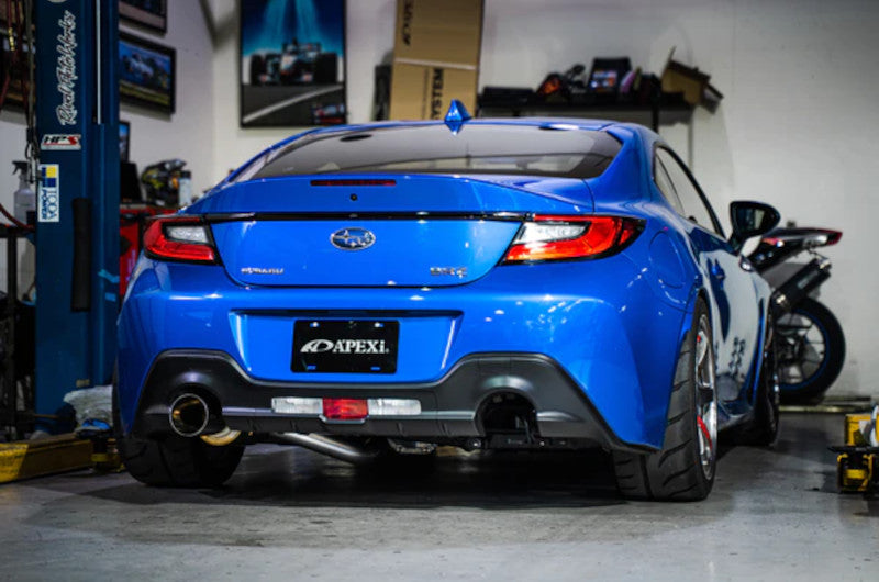 APE192KT001 APEXi N1 Evolution-R Single Exit Exhaust 2022+ Subaru BRZ / 2022+ Toyota GR86,