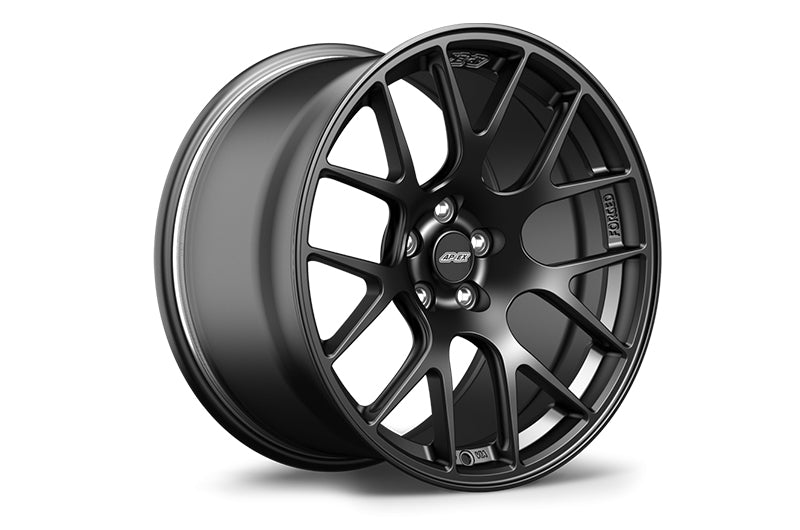 AXREC7R179ET42-5100-561-SMBK Apex Race Parts 17x9 +42 EC-7R Forged Satin Black,