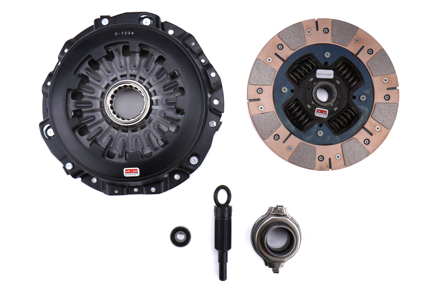 CCI15029-2600 Competition Clutch Stage 3 Segmented Ceramic Clutch Kit - Subaru Models (inc. 2002-2005 WRX),