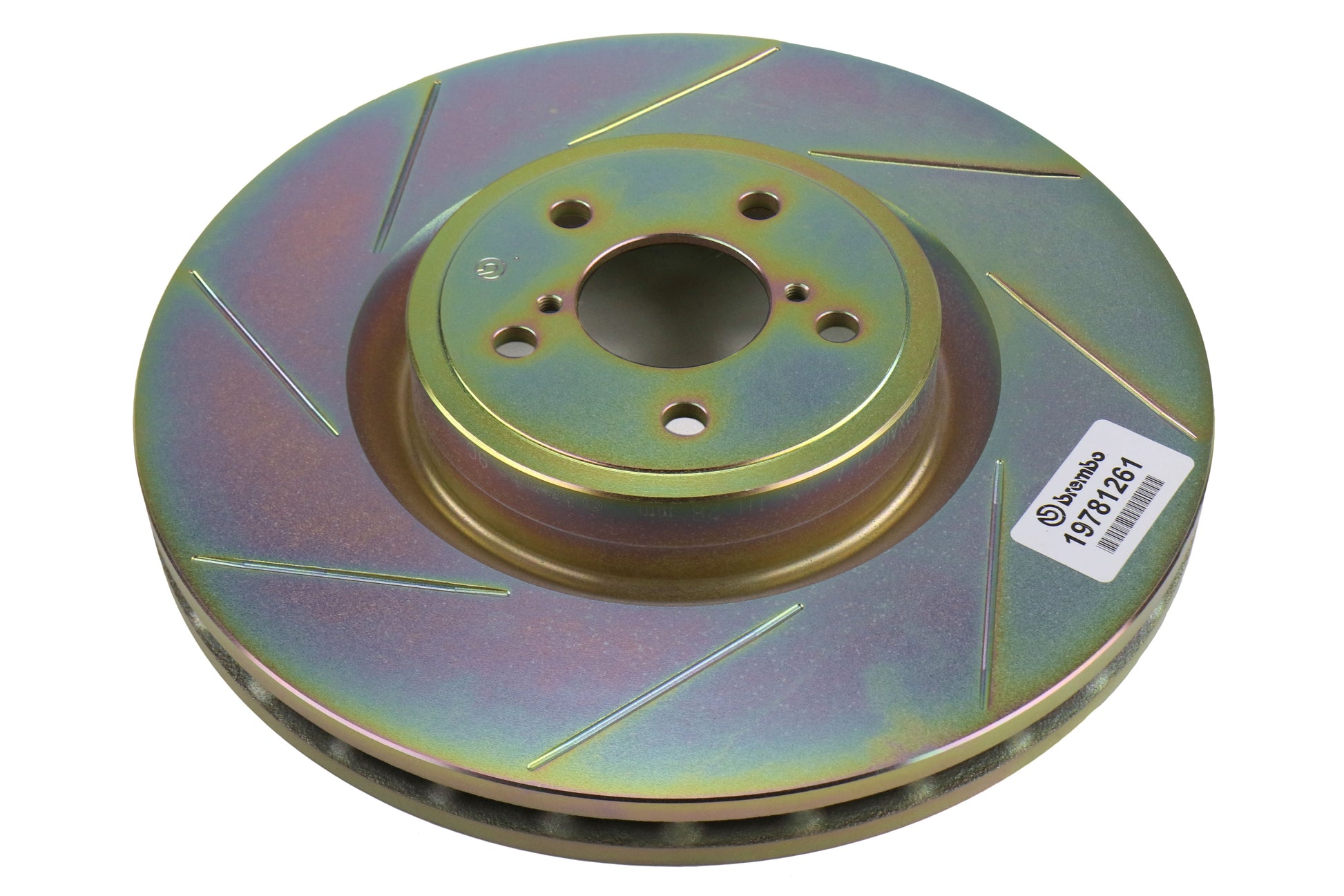 BRE1H5.6005A2 Brembo Front 4 Piston OE Slotted or Drilled Brake Kit - 2013+ FR-S / BRZ / 86-Red-Slotted,