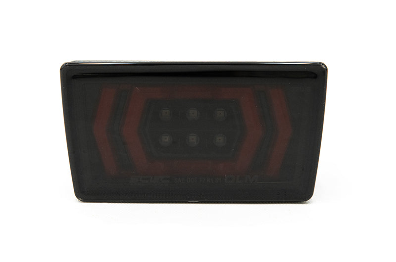 OLM Vector F1 Light - Smoke Lens / Red Bar - 2015-2021 Subaru WRX / STI