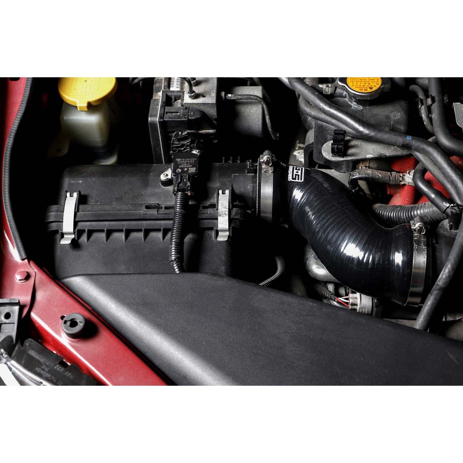 GRM125009 GrimmSpeed Post MAF Hose Kit Black - Subaru WRX / STI 2002-2007,