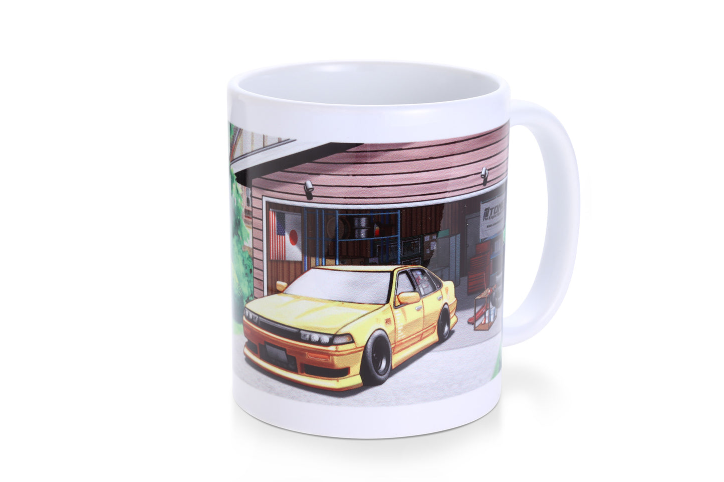 TOMTG601A-NS00A Tomei Mug White A31 Cefiro Garage,