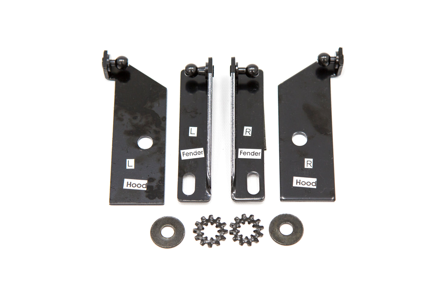 CBRHDP-FT86-KF-RB Carbon Reproductions Carbon Kevlar Hood Damper Kit - 13+ FT86-Red,