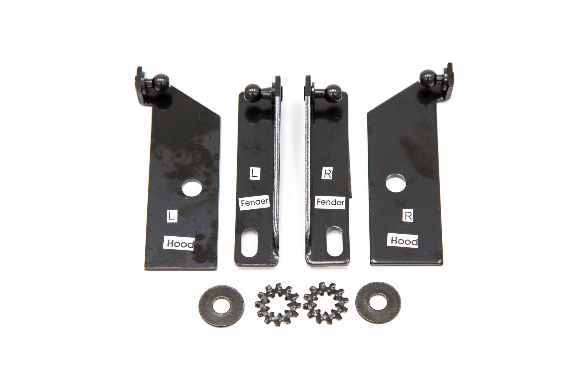 CBRHDP-FT86-KF-RB Carbon Reproductions Carbon Kevlar Hood Damper Kit - 13+ FT86-Red,