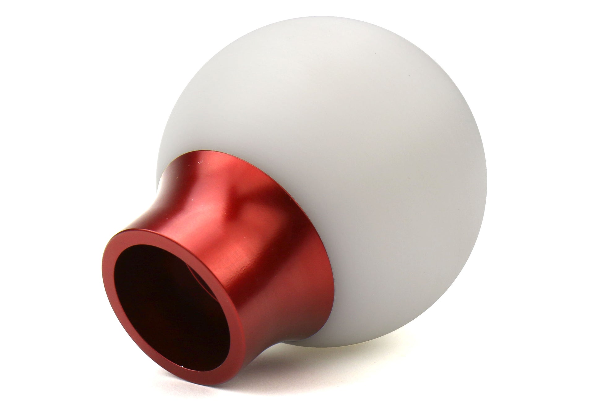 ASA1501010101 AutoStyled Subaru 6 Speed shift knob Red with White Delrin Center,
