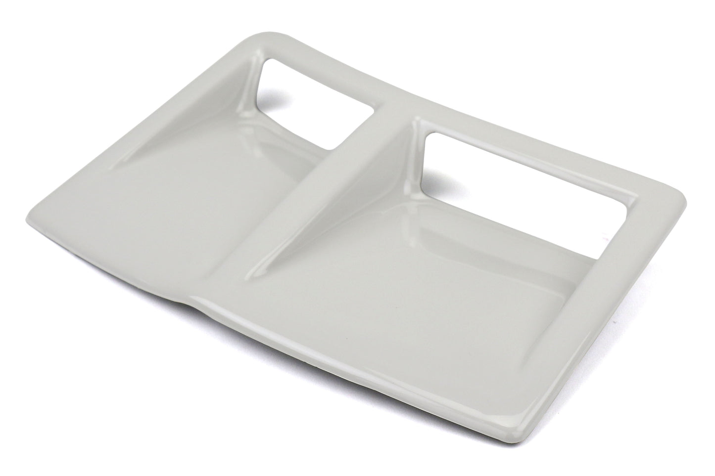 OLMOLMS207RVNT-K1X OLM S207 Style Paint Matched Rear Bumper Vent Inserts - 2015+ WRX / STI-Crystal White Pearl (K1X),