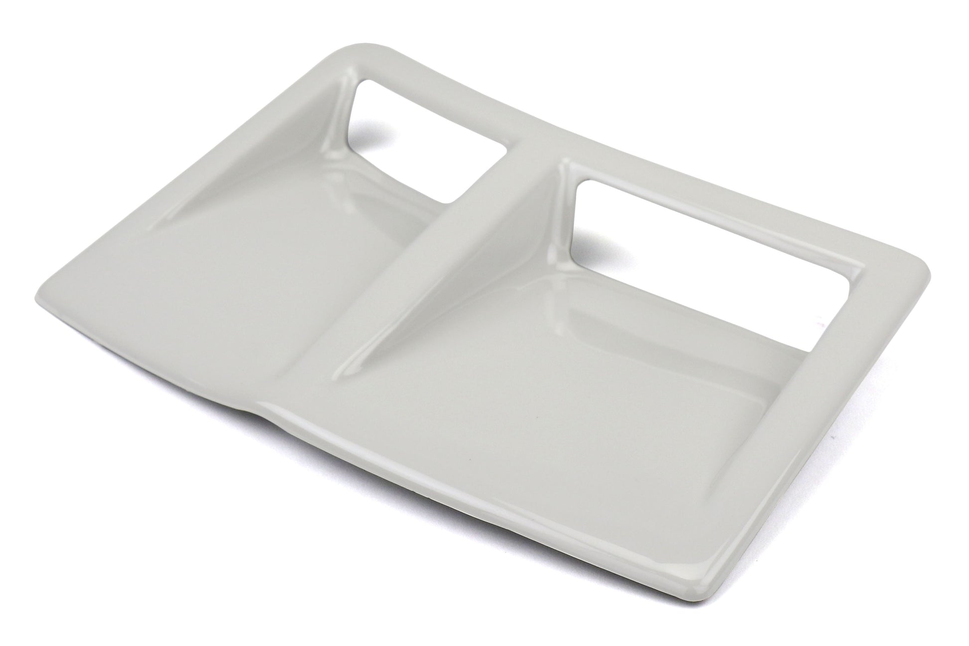 OLMOLMS207RVNT-K1X OLM S207 Style Paint Matched Rear Bumper Vent Inserts - 2015+ WRX / STI-Crystal White Pearl (K1X),