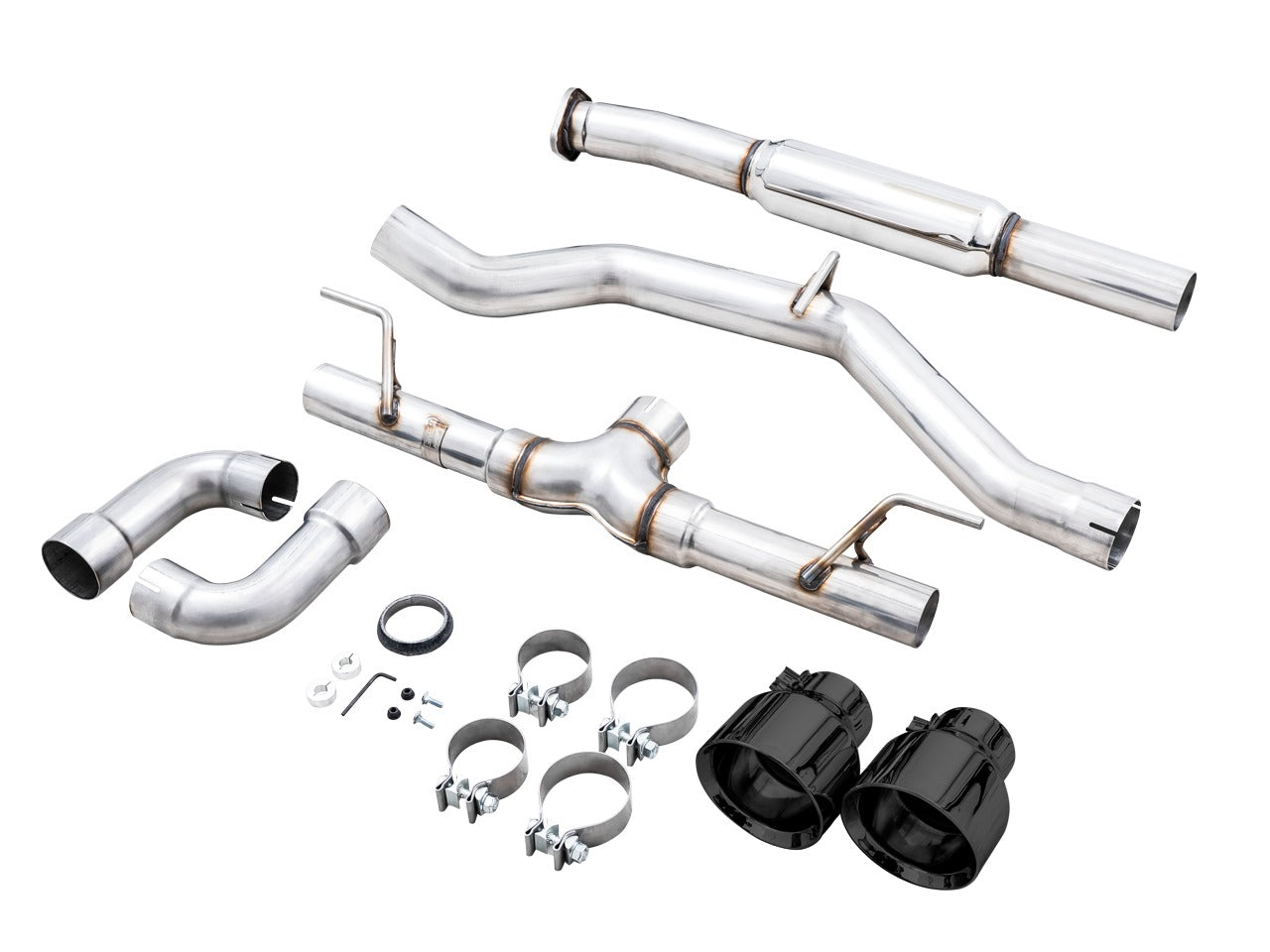 AWE3020-33279 AWE Track Edition Exhaust (Diamond Black Tips) 2013-2021 Scion FRS / Subaru BRZ / Toyota GR86,