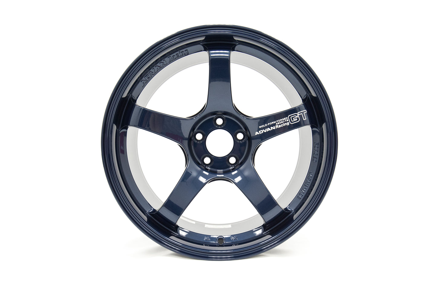 ADWYAQ8J40DDP Advan Racing GT 18x9.5 +40 5-100 Titanium Blue - 2013+ BRZ,