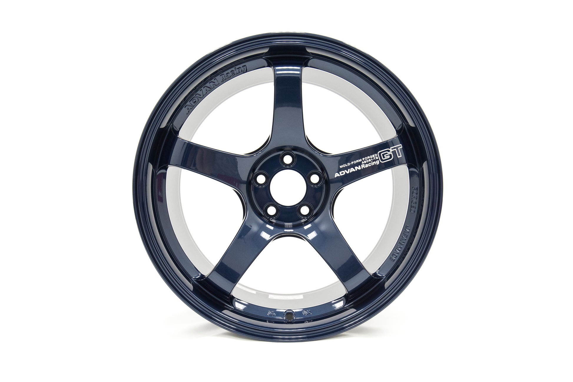 ADWYAQ8J40DDP Advan Racing GT 18x9.5 +40 5-100 Titanium Blue - 2013+ BRZ,