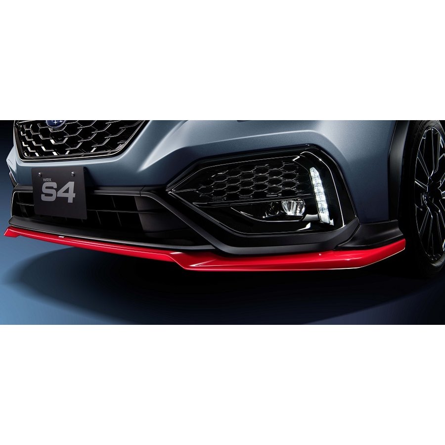 SUBE2410VC220 STI Front Lip Under Spoiler Cherry Red 2022+ Subaru WRX,