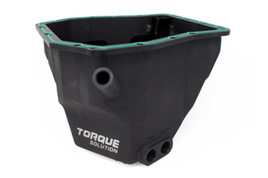 Torque Solution HD Oil Pan (Black): Subaru EJ Engines - 2015-2021 Subaru STI