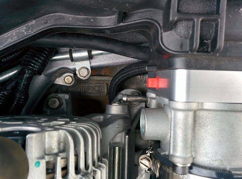 TQSTS-TBS-023R Torque Solutions Throttle Body Spacer (Silver or Red) - 2013+ BRZ-Red,