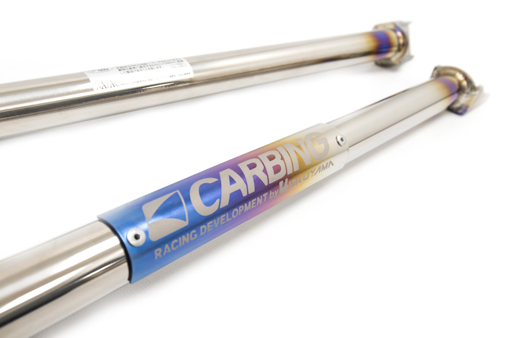 CBGCA6930552 Carbing Front Tower Brace - Steel / Aluminum / Titanium : Titanium (693 055 2),