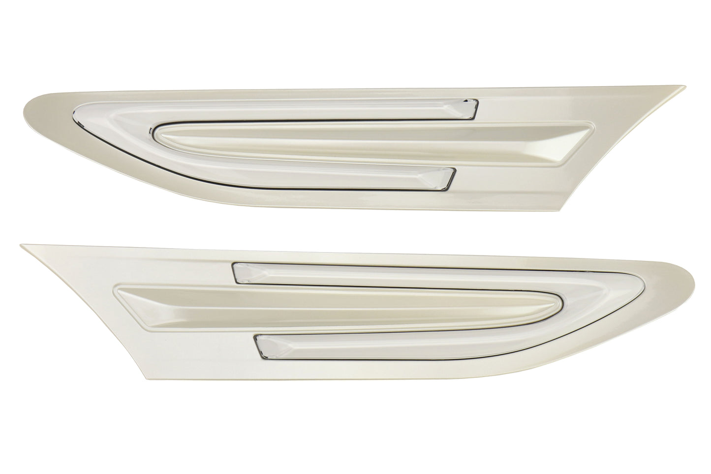 GCSBRZSTIFGAR-37J Turn Signal Paint Matched Fender Garnish - 2013+ FT86-Whiteout / White Pearl (37J),