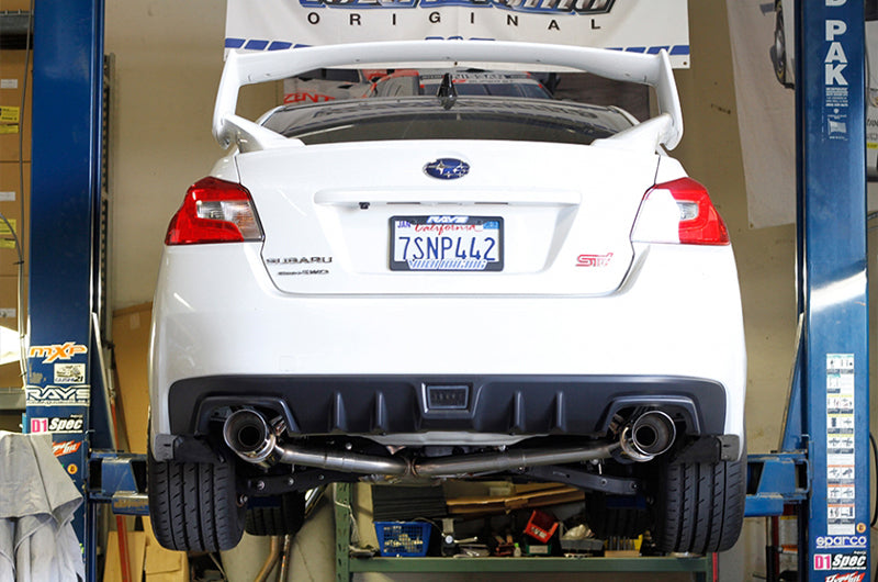 MXPMXCRVAS MXP Dual Single Tip Catback Exhaust - 2015-2020 Subaru WRX & STI,