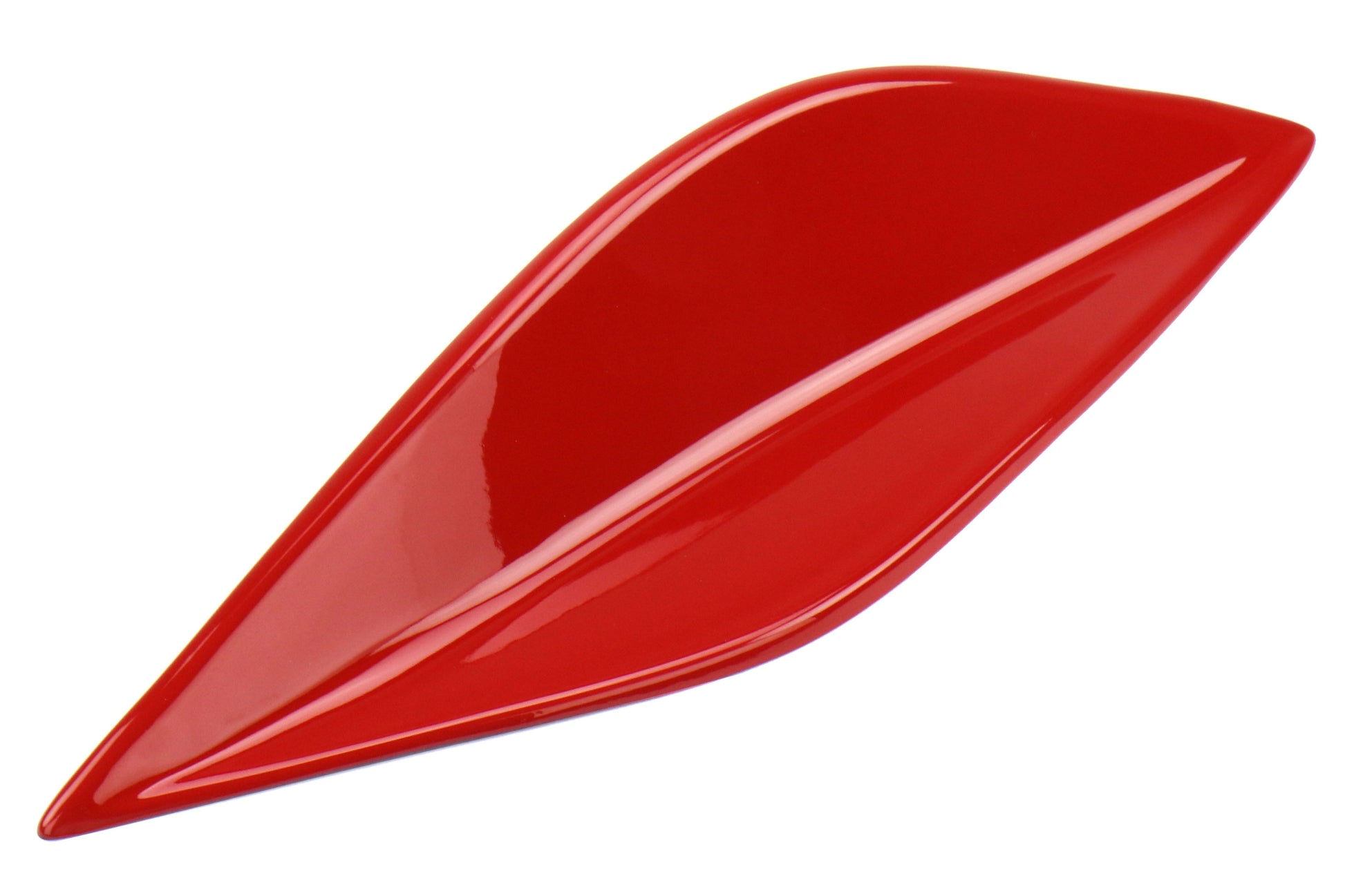 OLMOLM15STIFIN-M7Y OLM STI Spoiler Side Fins - 2015+ WRX / 2015+ STI-Pure Red (M7Y),