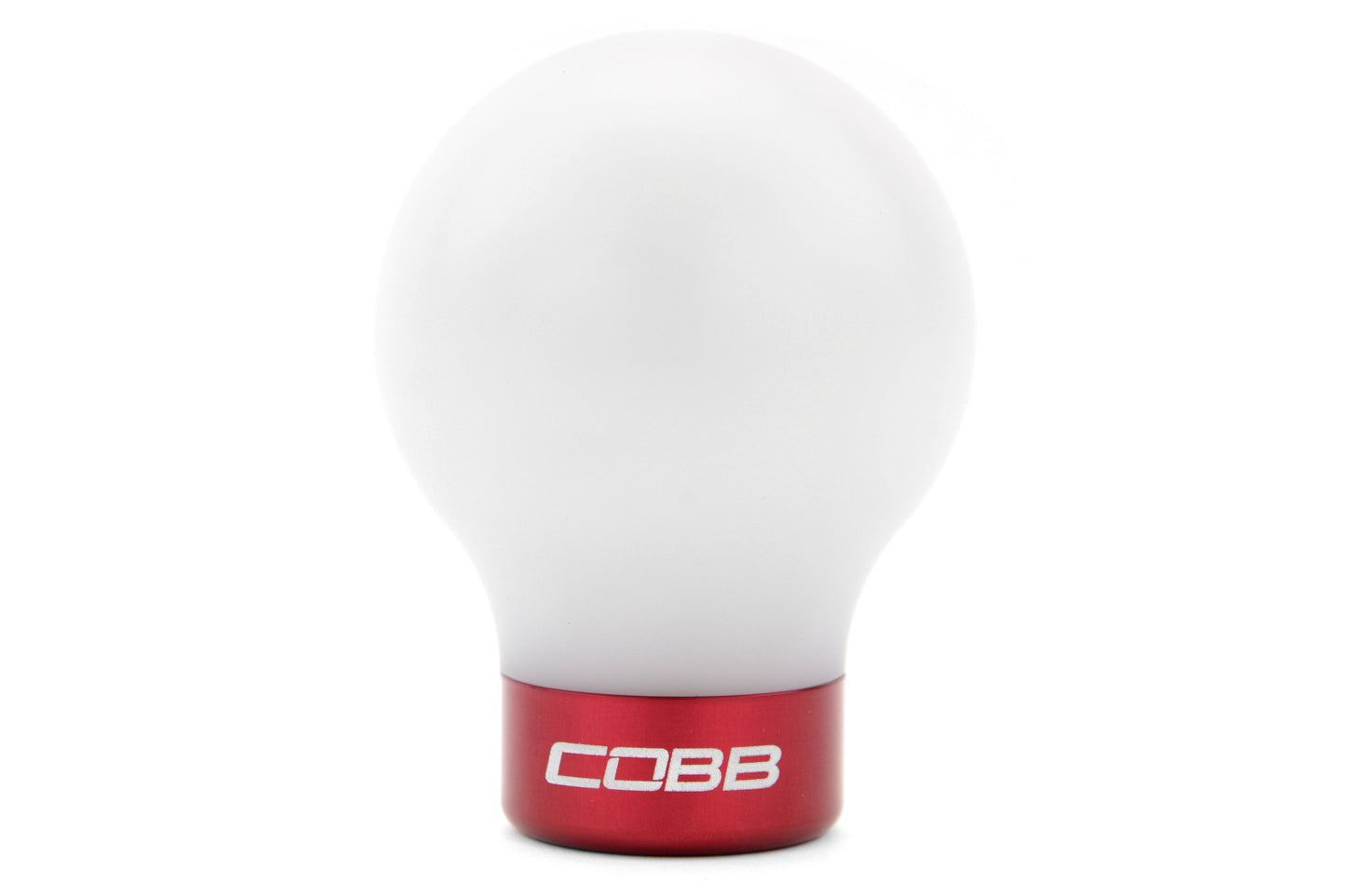 COB213350-W-RD COBB Subaru 6 Speed Knob - 2015+ WRX / 2015+ STI / 2013+ BRZ-White-Red,
