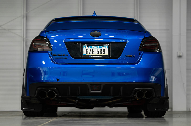 OLM Vector F1 Light - Smoke Lens / Red Bar - 2015-2021 Subaru WRX / STI