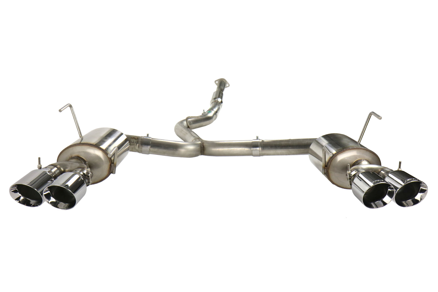 AWE3015-42104 AWE Touring Edition Exhaust Chrome Silver Quad Tips (102mm) - 2015+ STI,