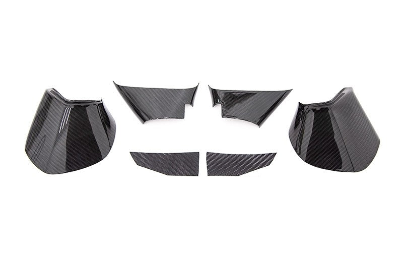 OLMA.70093.1 OLM LE Dry Carbon Fiber Lower Mirror Mount Cover - 2015+ WRX / STI / 2016-17 Crosstrek,