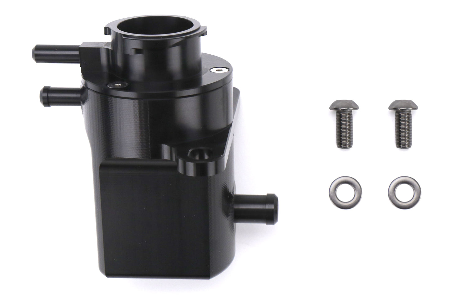 ALUALM-COOL-EXP-BLK Aluminati Coolant Expansion Tank Black,