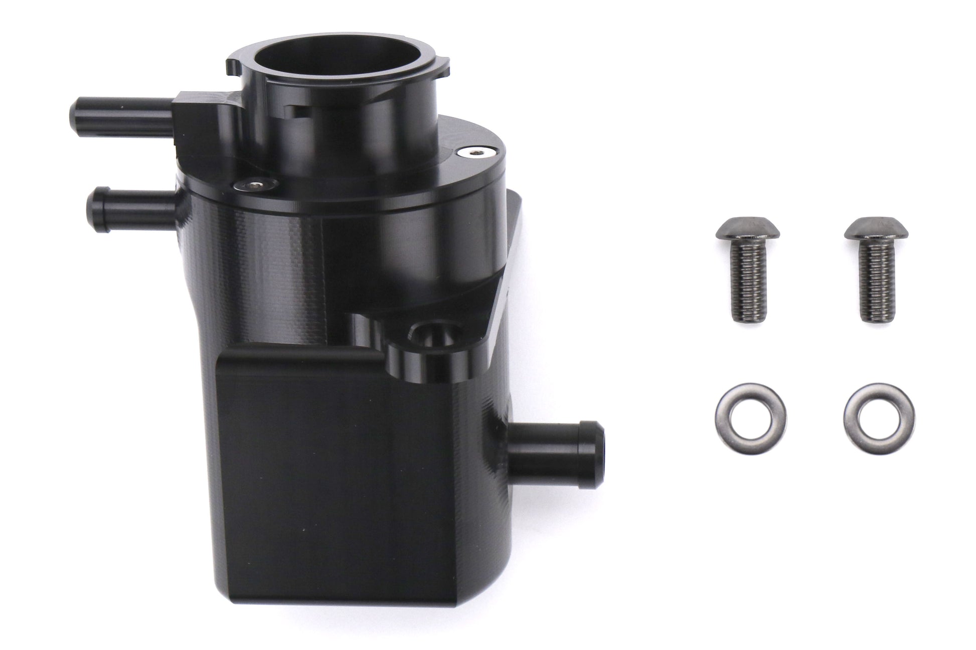 ALUALM-COOL-EXP-BLK Aluminati Coolant Expansion Tank Black,