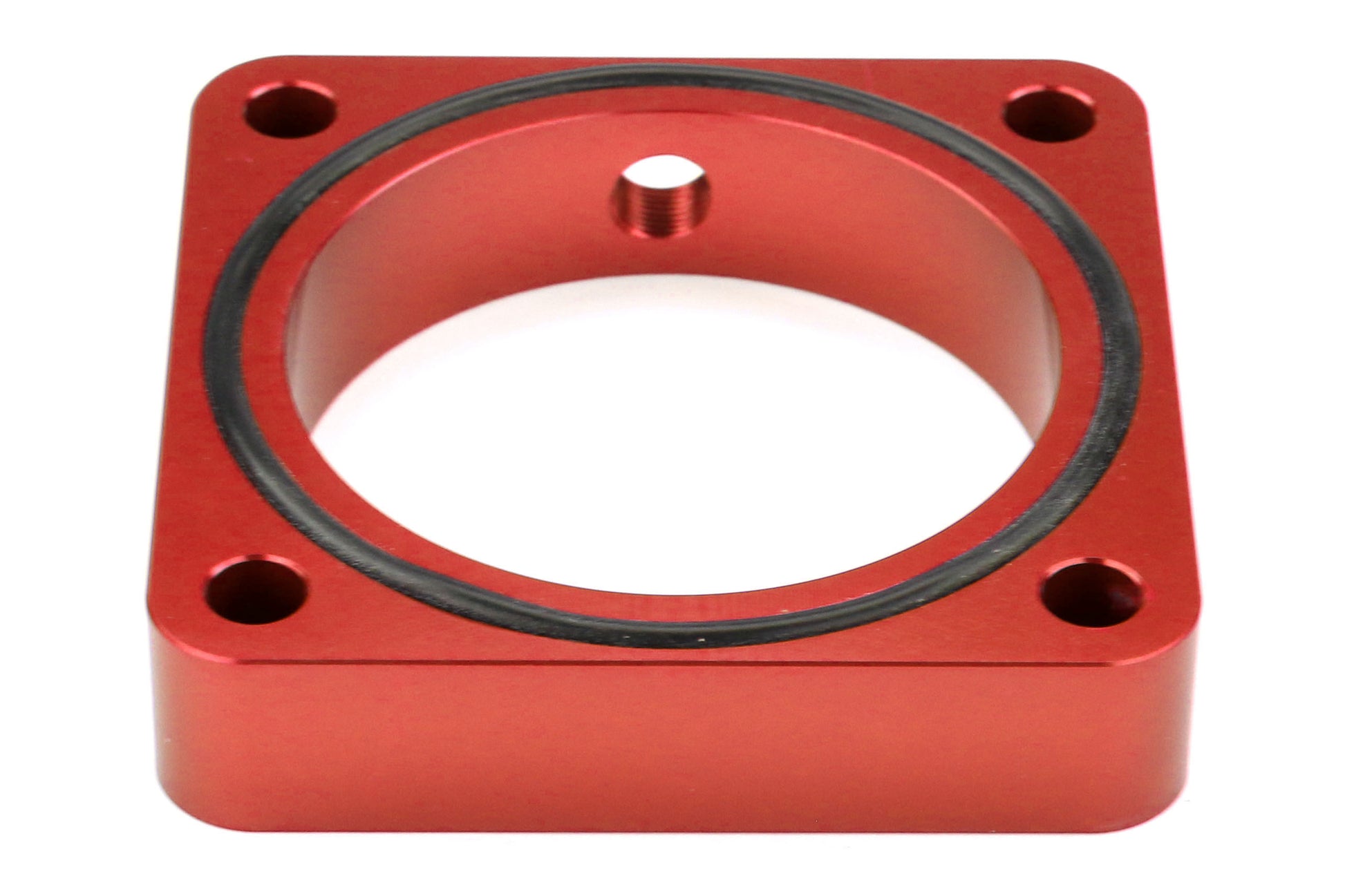 TQSTS-TBS-023R Torque Solutions Throttle Body Spacer (Silver or Red) - 2013+ BRZ-Red,