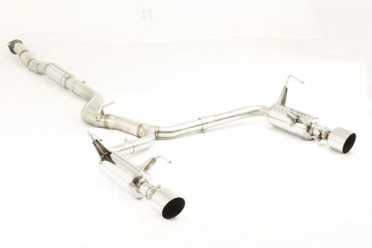 MXPMXCRVAS MXP Dual Single Tip Catback Exhaust - 2015-2020 Subaru WRX & STI,