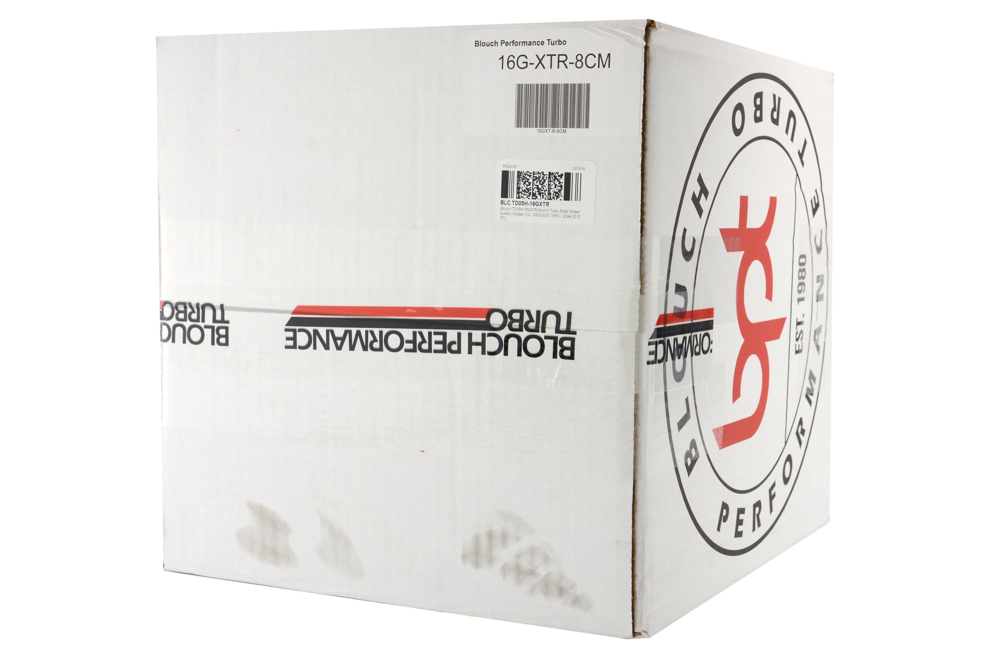 BLCTD05H-16GXTR Blouch TD05H-16GXTR 8cm2 Turbo Billet Wheel - 2002-2007 Subaru WRX / 2004+ Subaru STI,