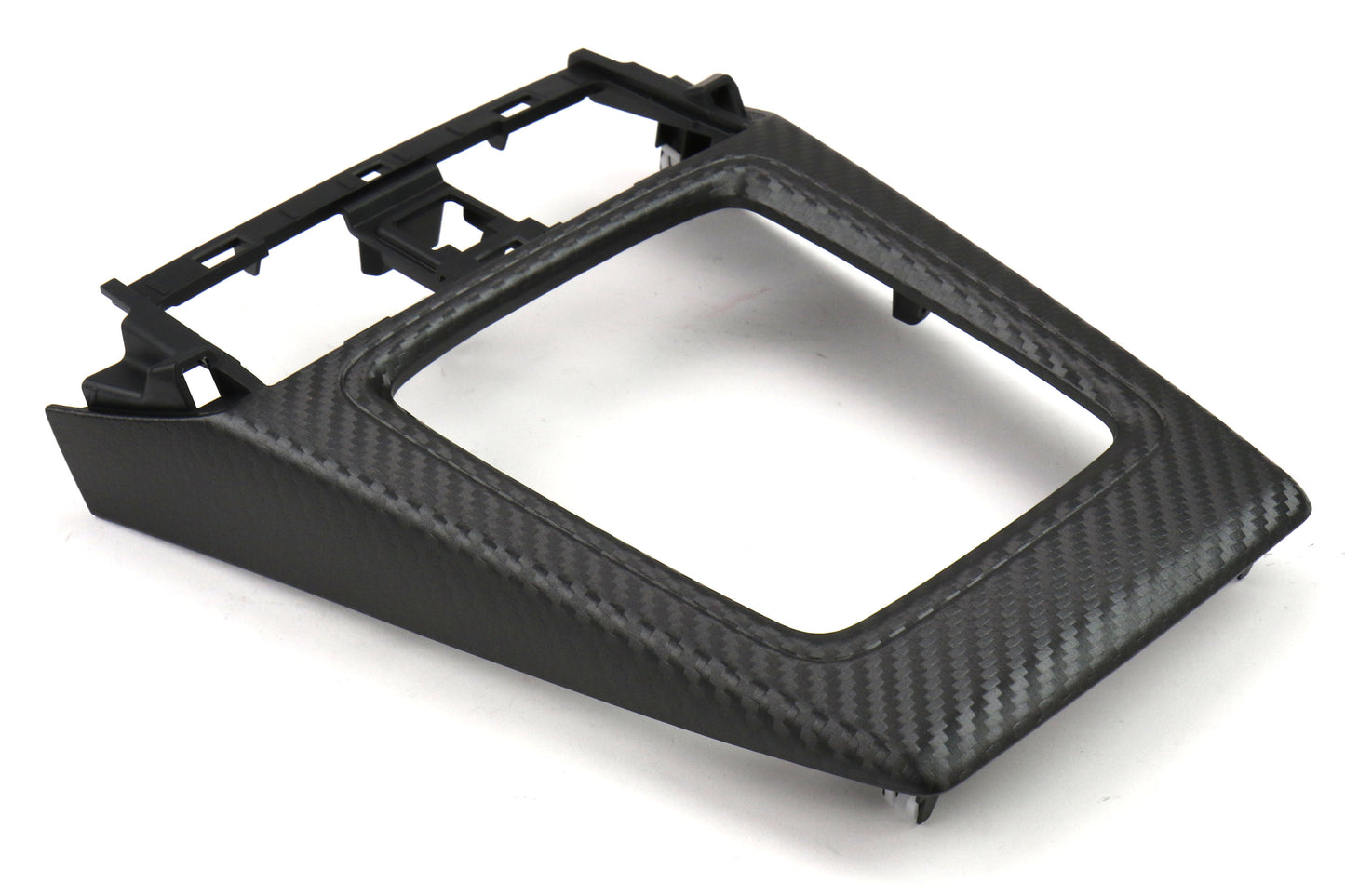 SUBJ1317SG400 Subaru OEM JDM 3D Carbon Fiber Shifter Plate - 2014+ Forester CVT,