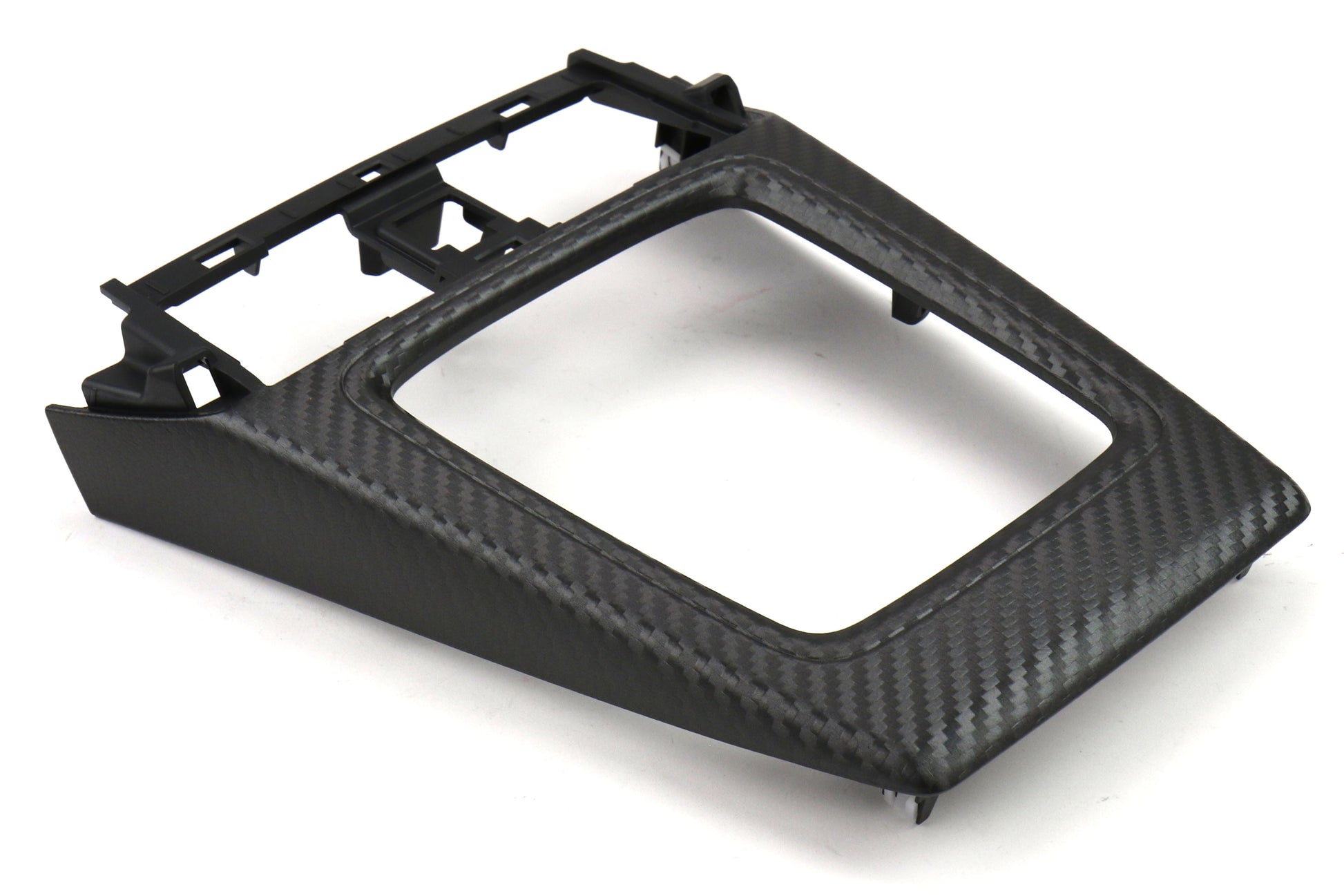 SUBJ1317SG400 Subaru OEM JDM 3D Carbon Fiber Shifter Plate - 2014+ Forester CVT,