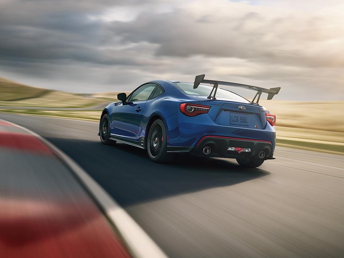 SUBJ1210CA401 Subaru tS Rear Bumper Stripe - 17+ BRZ,