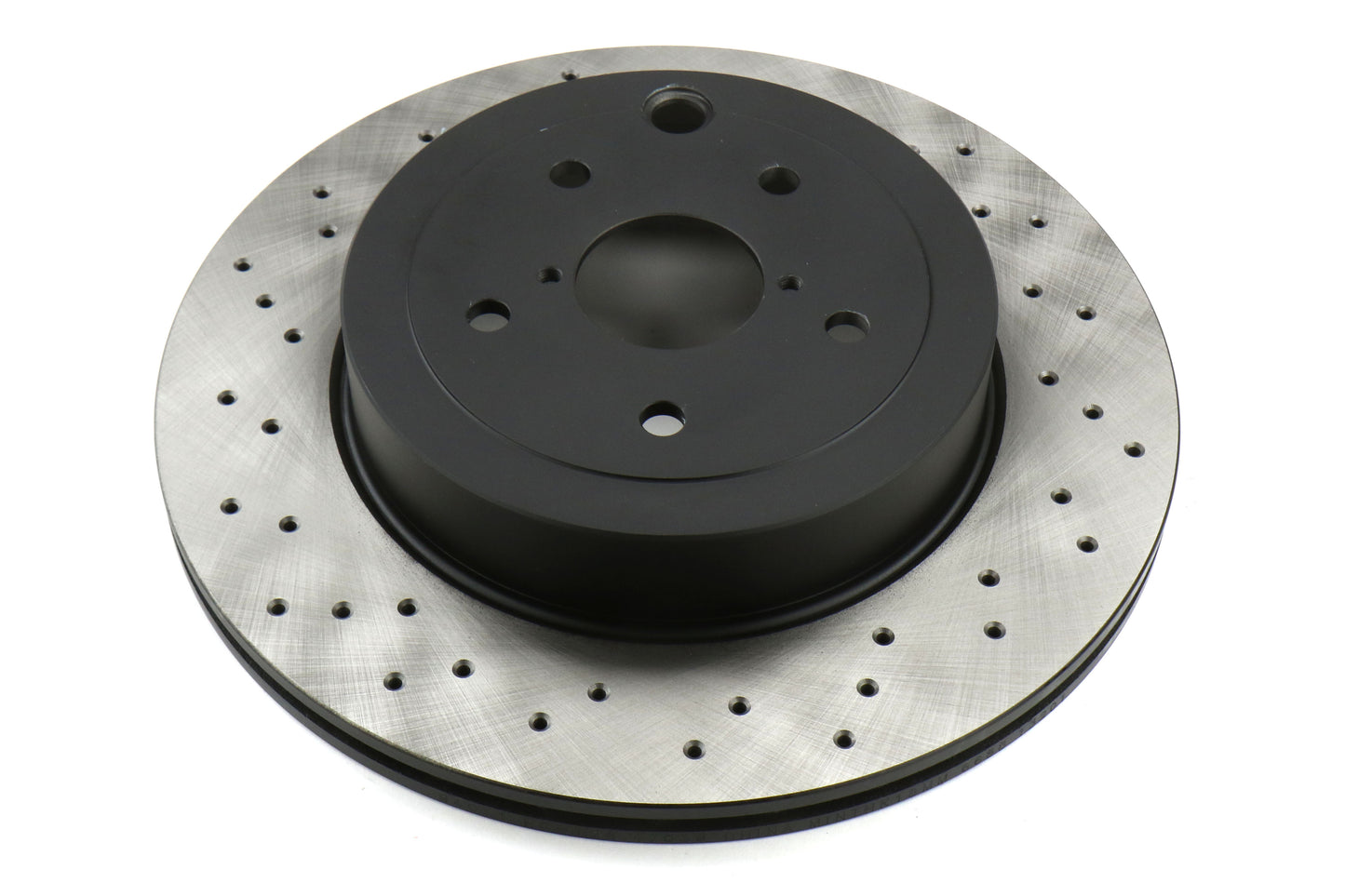 Centric Premium OE Style Drilled Brake Rotor Pair Rear - 2018-2021 Subaru STI