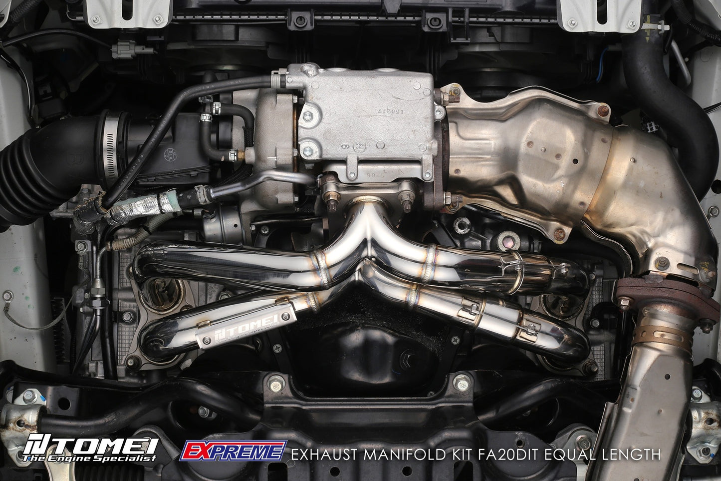 TOMTB6010-SB04B Tomei Expreme Equal Length Exhaust Manifold Kit - 2015+ WRX / 2014+ Forester XT,