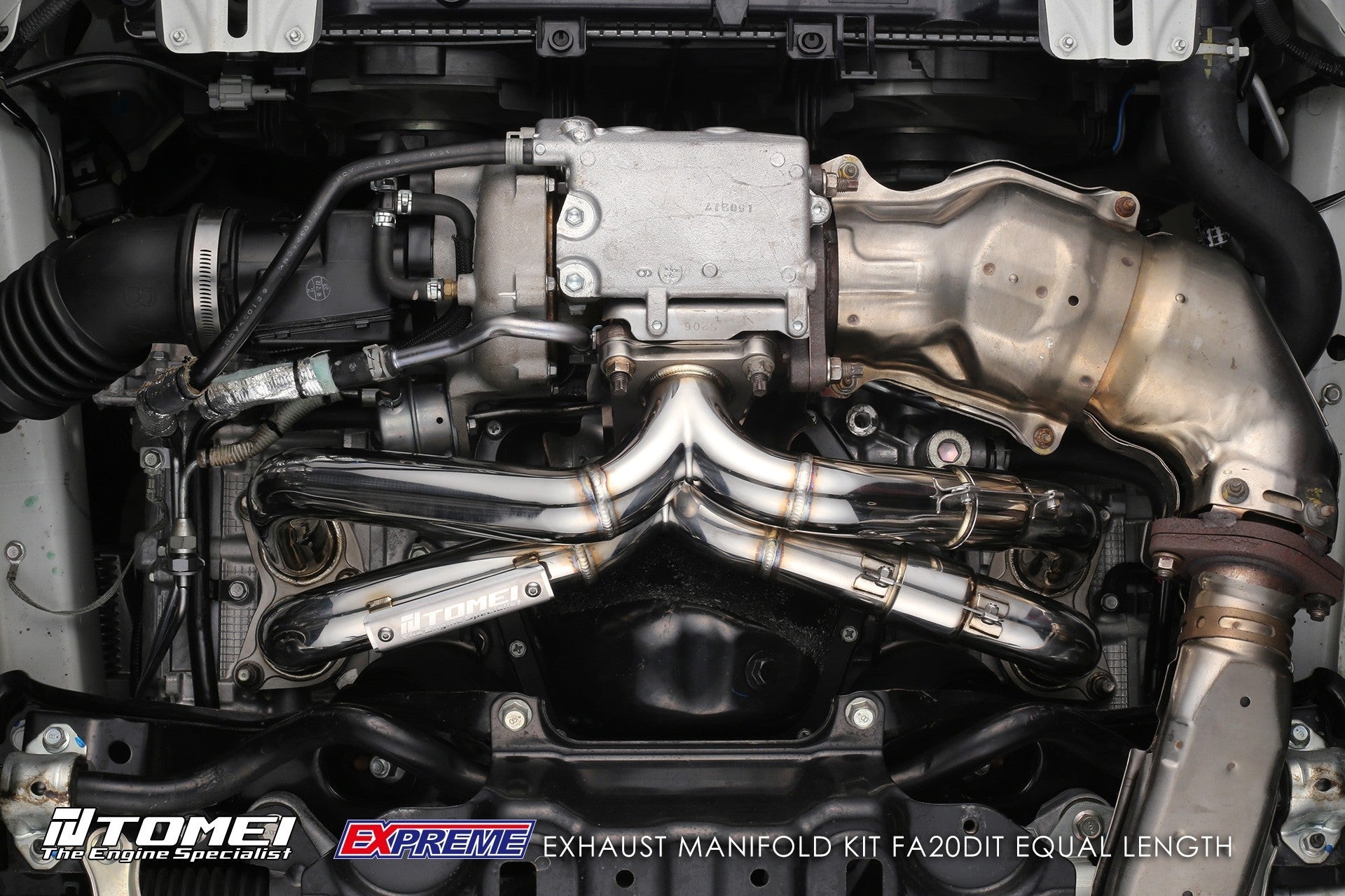 TOMTB6010-SB04B Tomei Expreme Equal Length Exhaust Manifold Kit - 2015+ WRX / 2014+ Forester XT,