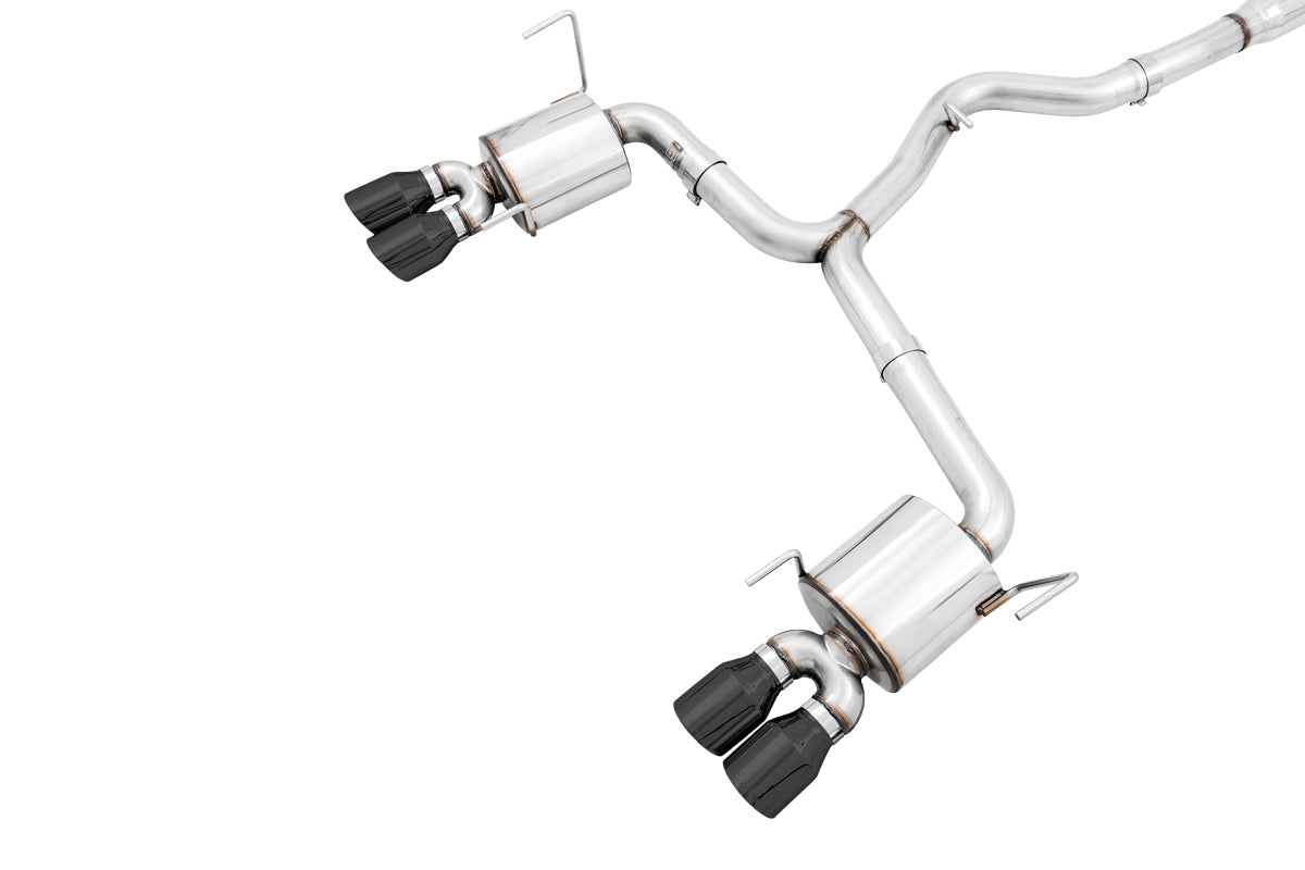 AWE3015-43102 AWE Touring Edition Exhaust Diamond Black Quad Tips (102mm) - 2015+ WRX,