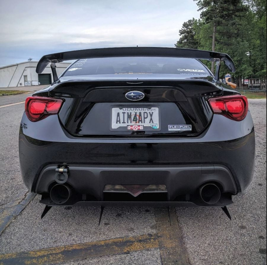 VERA0012A Verus Engineering Aggressive Rear Diffuser - 2013+ FR-S / BRZ / 86,