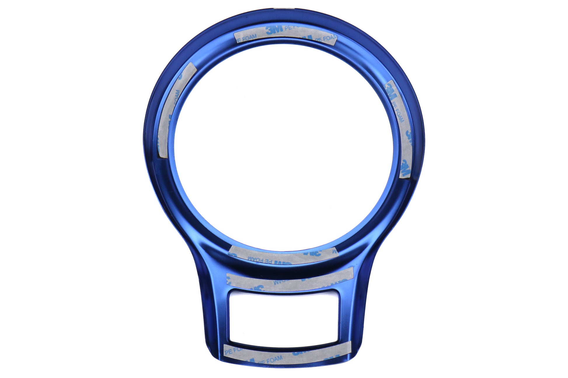 GCSGCSSHIFTTRIMBL Anodized Aluminum Shifter Plate Trim Bezel - 2013+ FR-S / BRZ-Blue,