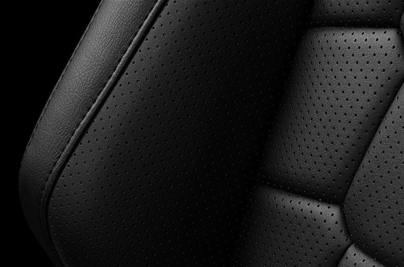 BRMBRR1X-BKRT Braum Elite-X Series Sport Seats - Komodo Edition | Black Leatherette (Black Stitching) Pair - Universal,
